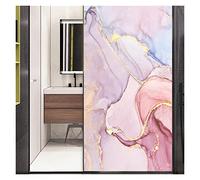 Vinilos para Cristales Película for Ventanas, Pegatinas Decorativas de Estilo mármol, vidrieras, sin Pegamento, estática, esmerilada, Tinte Adhesivo para Decorativos(Pattern F,40x60cm WxH)