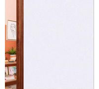 Vinilos para Cristales Vinilo Ventana 85 x 190 cm Privacidad Estática Autoadhesiva Translúcido Lámina Privacidad Ventana para Baño Despacho Cocina, Blanco Mate