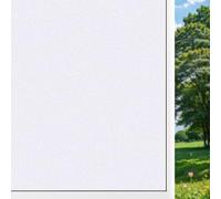 Vinilos para Ventanas 115 x 240 cm Vinilo Ventana Anti 96% UV Calor Fácilmente Decorativos Reutilizar Vinilo Ventana Privacidad Esmerilada para Puertas Cristal Bano Cocina, Blanco Mate