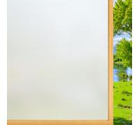 Vinilos para Ventanas 75 x 460 cm Película Decorativa Opaca Electricida Autoadhesiva Anti-UV Estática Vinilo Ventana Privacidad para Baño Cocina Oficina, Mate Puro