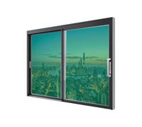 Vinilos para Ventanas Opaco 20 x 100 cm Anti UV Anti Calor Protege del Sol Película de Protección Solar UV para Hogar Oficina Tienda, Verde