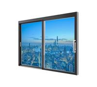 Vinilos para Ventanas Opaco 70 x 200 cm Anti UV Anti Calor Protege del Sol Película de Protección Solar UV para Hogar Oficina Tienda, Azul Cielo