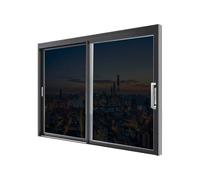 Vinilos para Ventanas Opaco 70 x 300 cm Anti UV Anti Calor Protege del Sol Película de Protección Solar UV para Hogar Oficina Tienda, Negro