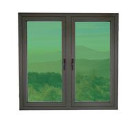 Vinilos para Ventanas Opaco 80 x 700 cm Anti UV Anti Calor Protege del Sol Película de Ventana Blackout Vinilos para Ventanas para Hogar Oficina Tienda, Verde