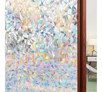 Vinilos para Ventanas Privacidad 90 x 100 cm Anti UV Electrostaticos Decorativos Vinilo Adhesivo para Cristales Ventanas para Baño Despacho Cocina, Luna Creciente