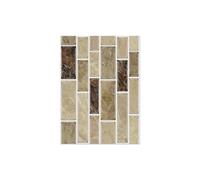 Vinilos Resistentes Al Calor Caquí Verde Baldosas Adhesivas Pared para Decoración | Material Vinilo Duradero, Impermeable y Fácil de Limpiar | Ideal para Cocina,Sala de Estar y Dormitorio