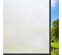 Vinilos Ventanas 65 x 640 cm Vinilo Opaco Electrostática, Anti UV, Película Esmerilado Decorativa Vinilo Cristal para Ventanas para Baño Cocina Oficina, Mate Puro