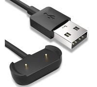 Vinmooog Cargador Reloj Compatible con Amazfit GTR 2, Bip U, GTR 2e, GTS 2/2e, Mini, T-REX Pro, Pop Pro, Zepp E - Cable 1M, Negro