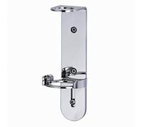 VINN DUNN Soporte para lavado de manos, soportes de estantería de pared única de acero inoxidable, para baño y ducha de 300 ml, gel de baño, botella de loción de manos cromada