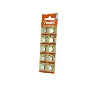 Vinnic 10 pilas alcalinas LR43 V386 386 AG12 L1142 para reloj