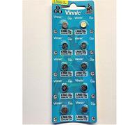 Vinnic AG4 L626 SR626 377 37 - Pilas alcalinas (10 unidades)