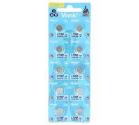 VINNIC Pila Boton Alcalina AG2 L726F LR59 Blister*10