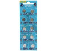 VINNIC Pila de botón Alcalina AG6 LR69 L921F Blister*10