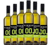 VINNIO - Vino sin alcohol 0,0 Premium Blanco | Caja de 6 botellas x 0,75 cl | SIN Azúcar - SIN Calorías | 0% alcohol con todo el sabor el vino tradicional.