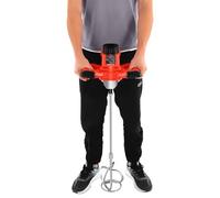 Vinnyooc 1500W 220V Mezclador de hormigón mezclador de mano portátil eléctrico concreto cemento mezclador profesional mortero 6 velocidades ajustables