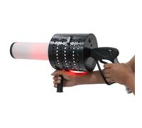 Vinnyooc confeti Lanzador de Confeti LED Colorido Pulverización de CO2 Pistola DJ B Hnen Effect 10FT