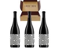 Vino Adaras Huella Ecológico - x3 Botellas Vino Tinto Vega de Almansa Alicante x75 cl - Mejor Selección Enovinos