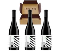 Vino Adaras Kalizo Ecológico Sin Sulfitos - x3 Botellas Vino Tinto Vega de Almansa x75 ajo en Calorías - Mejor Selección Enovinos
