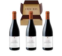 Vino Alagú Garnacha Tintorera - x3 Botellas Vino Tinto 100% Garnacha Tintorera de Alicante - Mejor Selección ENOVINOS