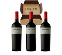 Vino Aljibes Petit Verdot - x3 Botellas Vino Tinto 100% Petit Verdot de Castilla 75 cl - Mejor Selección ENOVINOS