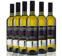 Vino Blanco desalcoholizado 0,0 SIN ALCOHOL - LUSSORY PREMIUM Airen | Caja de 6 botellas x 0,75 cl Total: 4500ml | Proceso de Desalcoholización de Vino Original