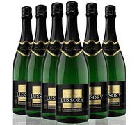 Vino Blanco Espumoso 0,0 SIN ALCOHOL - LUSSORY PREMIUM Sparkling | Caja de 6 botellas x 0,75 L Total: 4500ml | Proceso de Desalcoholización de Vino Original