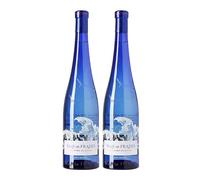 Vino Blanco Mar de Frades Albariño de 75 cl - D.O. Rias Baixas - Bodegas Mar de Frades (Pack de 2 botellas)