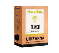 Vino blanco seco Bag-in-Box 5 Litros | Recomendado para el consumidor habitual de vinos blancos | Caja de vino con grifo práctica y sostenible | Calidad garantizada por enóloga de Rioja
