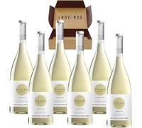 Vino Blanco Valdeorras O Luar Do Sil Godello - x6 Botellas Vino Blanco de Ourense 100% Godello - Bodega Pago de los Capellanes 75 cl - Mejor Selección ENOVINOS THE WINE BRAND