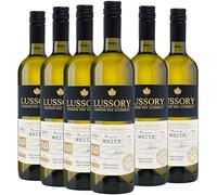 Vino Blanco y Tinto ZERO ALCOHOL & ZERO AZÚCAR - LUSSORY PREMIUM | Pack 6 botellas 750ml | 0,0° y BAJO en calorías | Vino clásico sin gota de alcohol.
