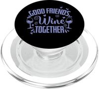 Vino Buenos Amigos Vino Juntos PopSockets PopGrip para MagSafe