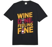 Vino Cenar Sentirse Bien - Amante del Vino Tinto Comfort Colors Adult Heavyweight T-Shirt