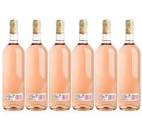 Vino Clarete de mesa cosechero "Los Corzos" Caja de Botellas 6 x 750 ml - Total: 4500 ml