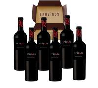 Vino Crapula Basado en Hechos Reales - x6 Botellas Vino Tinto D.O. Jumilla x 75cl - Mejor Selección ENOVINOS