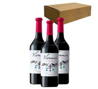 Vino Crianza Magnum - Ideal para Maridar con Carne y Comida Mediterránea - Pack 3 Botellas 75cl