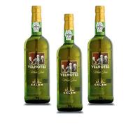 Vino de Oporto Calem Velhotes White - Vino Fortificado- 3 Botellas