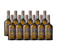 Vino de Oporto Ferreira Branco Seco - Vino Fortificado- 12 Botellas