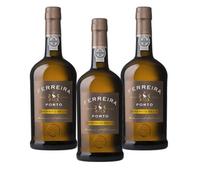 Vino de Oporto Ferreira Branco Seco - Vino Fortificado- 3 Botellas