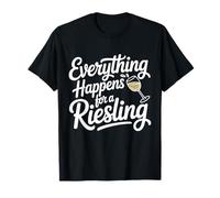 Vino Diciendo Amante Vino Everything Happens For A Riesling Camiseta