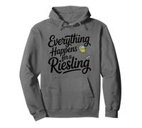 Vino Diciendo Amante Vino Everything Happens For A Riesling Sudadera con Capucha