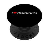 Vino Natural I Heart PopSockets PopGrip Adhesivo