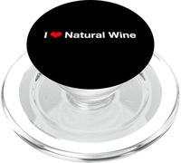 Vino Natural I Heart PopSockets PopGrip para MagSafe