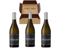 Vino Ossian Blanco - x3 Botellas de Vino de Castilla León 100% Verdejo x 75cl - Mejor Selección ENOVINOS