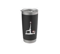 Vino Pilates Reformer con mono Vaso térmico de acero inoxidable de doble pared