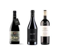 vino Ribera del Duero ofertas 8000 Marqués de Burgos, Aalto Blanco de Parcela y Carmelo Rodero Raza pack tres botellas 75 cl