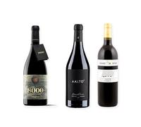 vino Ribera del Duero ofertas 8000 Marqués de Burgos, Aalto Blanco de Parcela y Convento San Francisco Selección pack tres botellas 75 cl
