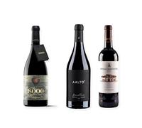 vino Ribera del Duero ofertas 8000 Marqués de Burgos, Aalto Blanco de Parcela y Dehesa de los Canónigos 15 Meses pack tres botellas 75 cl