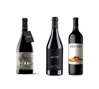 vino Ribera del Duero ofertas 8000 Marqués de Burgos, Aalto Blanco de Parcela y Emilio Moro Vendimia Seleccionada pack tres botellas 75 cl