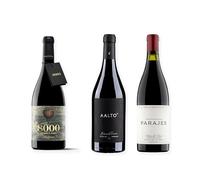 vino Ribera del Duero ofertas 8000 Marqués de Burgos, Aalto Blanco de Parcela y Parajes de Callejo pack tres botellas 75 cl
