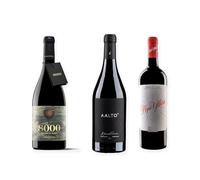 vino Ribera del Duero ofertas 8000 Marqués de Burgos, Aalto Blanco de Parcela y Pepe Yllera pack tres botellas 75 cl
